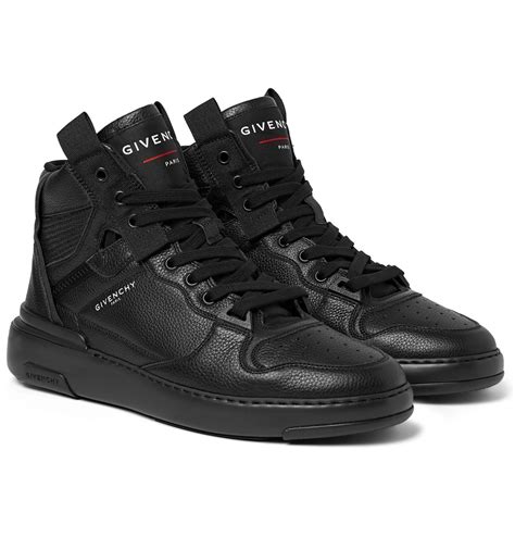 givenchy sneakers fur|Givenchy wing high top sneakers.